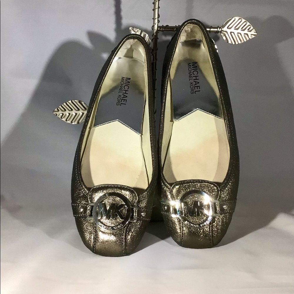 Micheal Kors bronze loafer